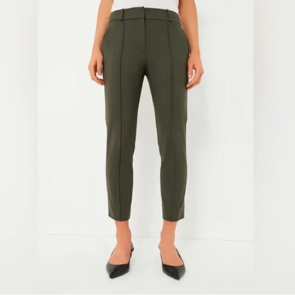 Veronica Beard Jensen Pant in Loden